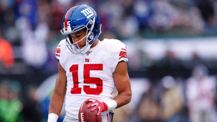 Tate suffered a concussion against the Bears, leaving the Giants thin at the receiver position.